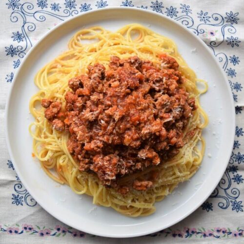 spaghetti bolognese